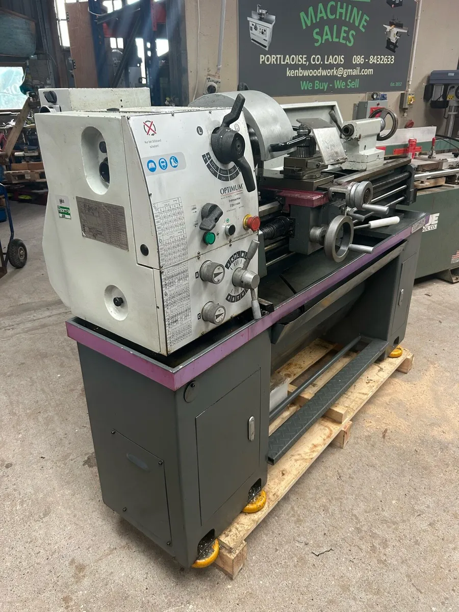 Ex school optimum lathe - Image 2