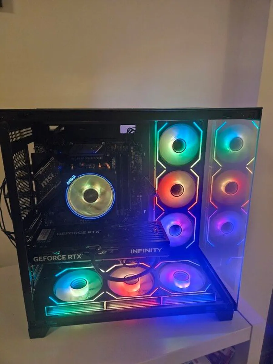 Gaming PC - AMD Ryzen 7700x, 32GB ddr5, Nvidia RTX 5060ti, 512GB nvme ssd, 1440p- gaming pc - Image 2