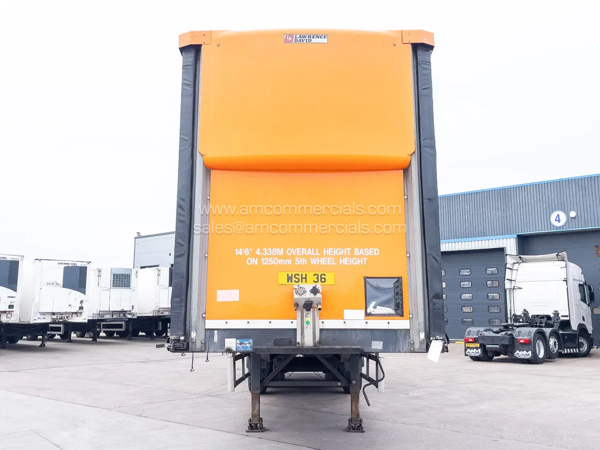 2017 LAWRENCE DAVID CURTAINSIDE TRAILER - Image 2