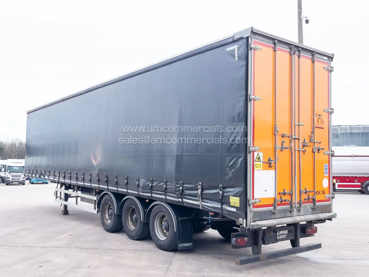 2017 LAWRENCE DAVID CURTAINSIDE TRAILER - Image 4