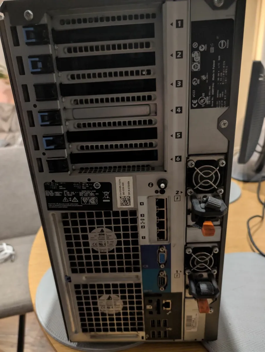 Dell Poweredge T710 - 3.5" x 8 Bay Server - Image 2