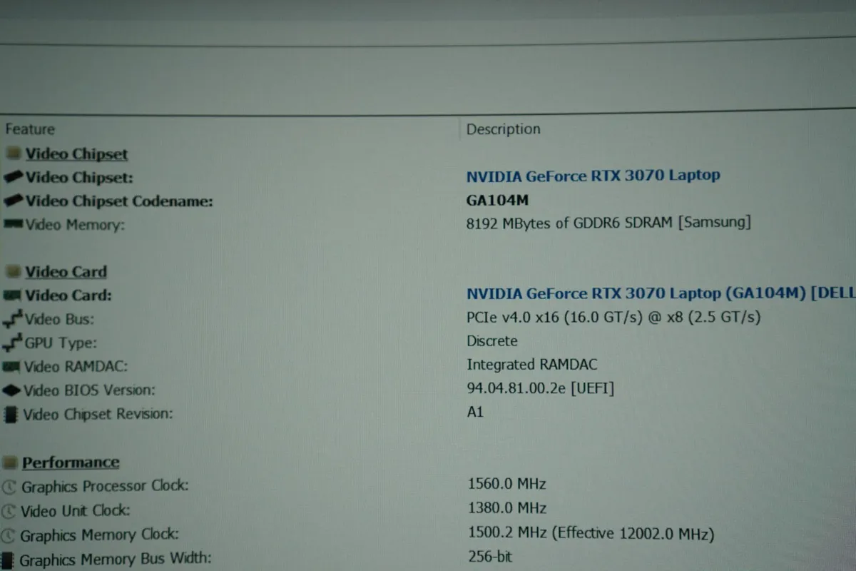 Dell G15 5525 15.6" Gaming Laptop | RTX 3070 140W - Image 3