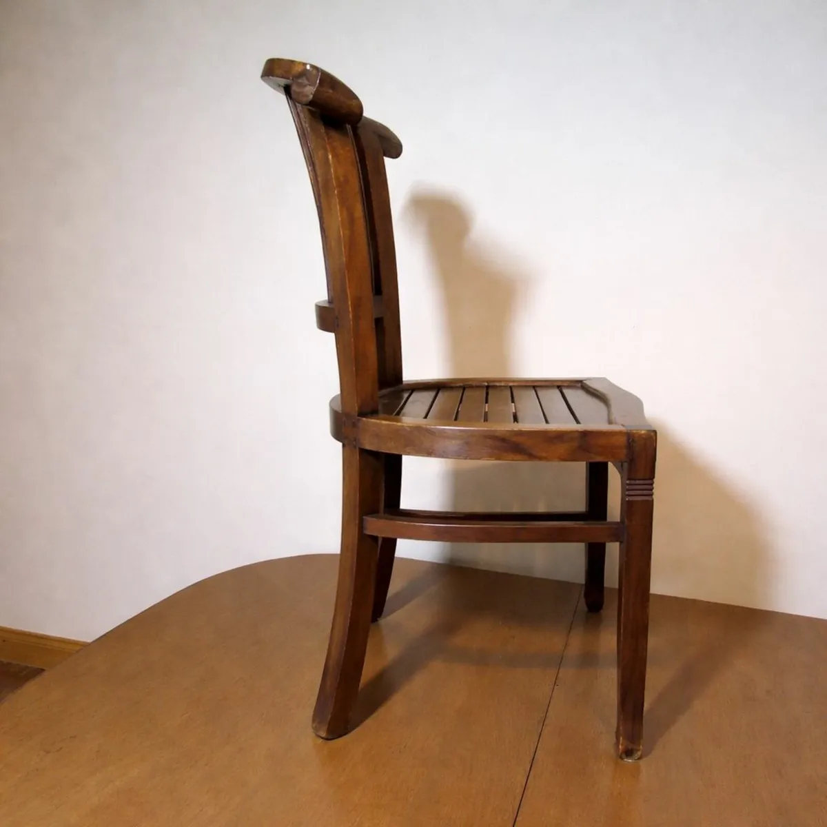 Solid Wood Extending Dining Table _  4 Chairs - Image 4