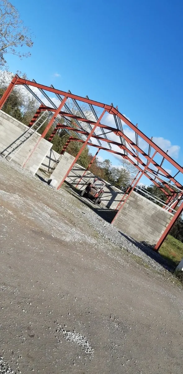 Steel frame sheds - Image 1