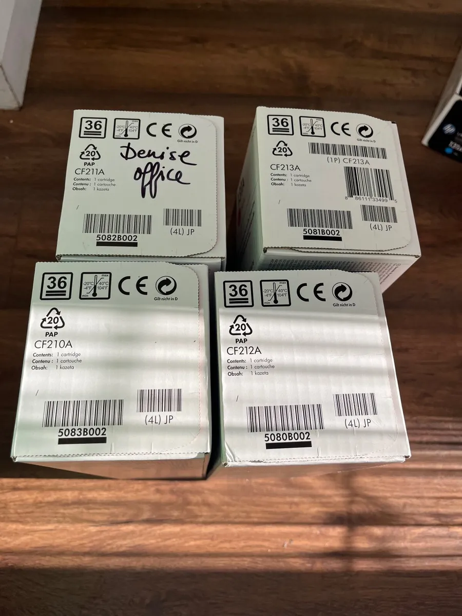 HP 131X / 131A 4 Colour Toner Cartridge Multipack - Image 2