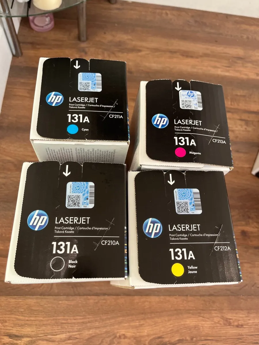 HP 131X / 131A 4 Colour Toner Cartridge Multipack - Image 1