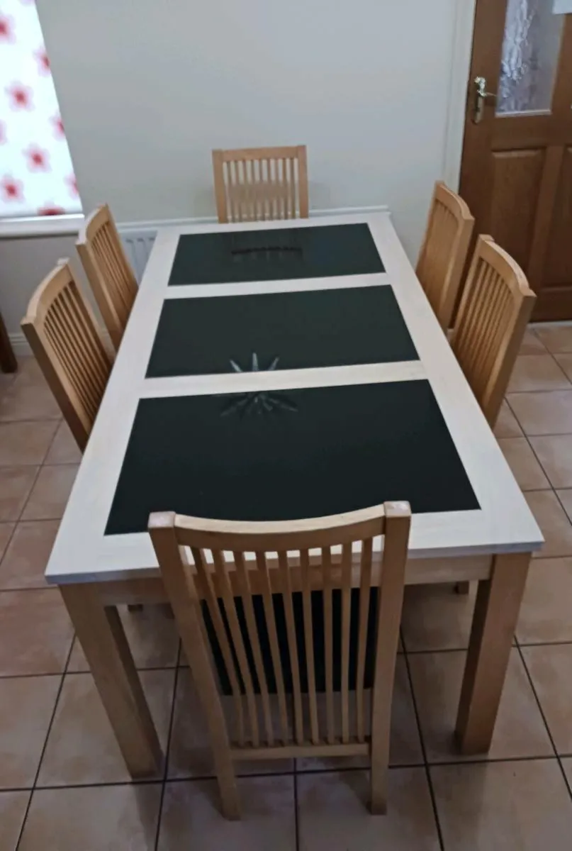 Dining table and chairs - Image 2