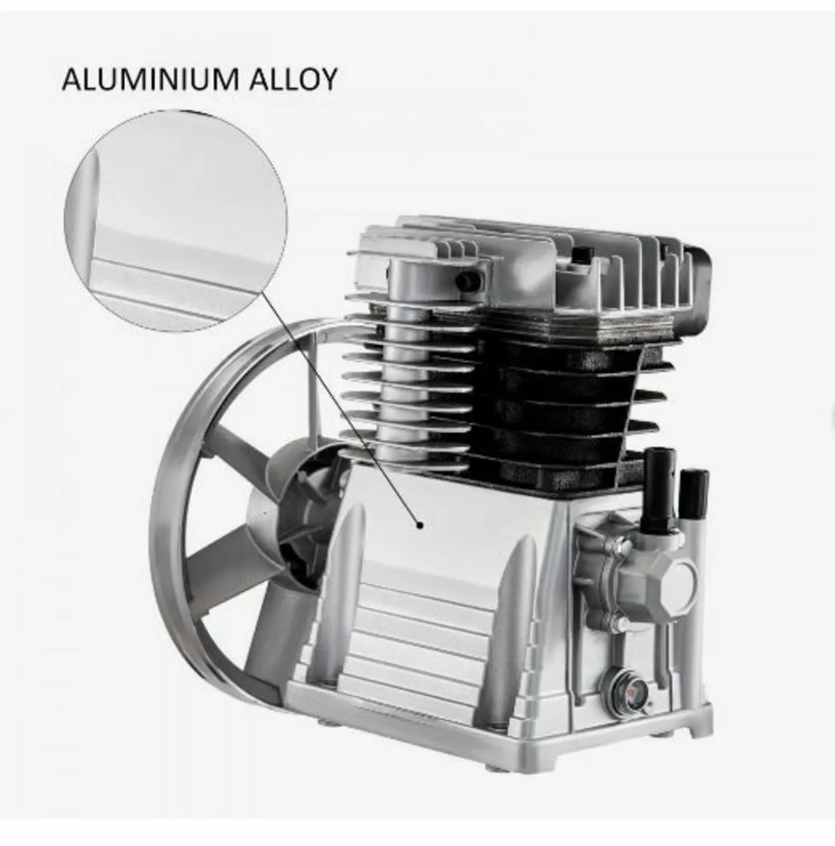 New Industrial Twin Cylinder Air Compressor - Image 3