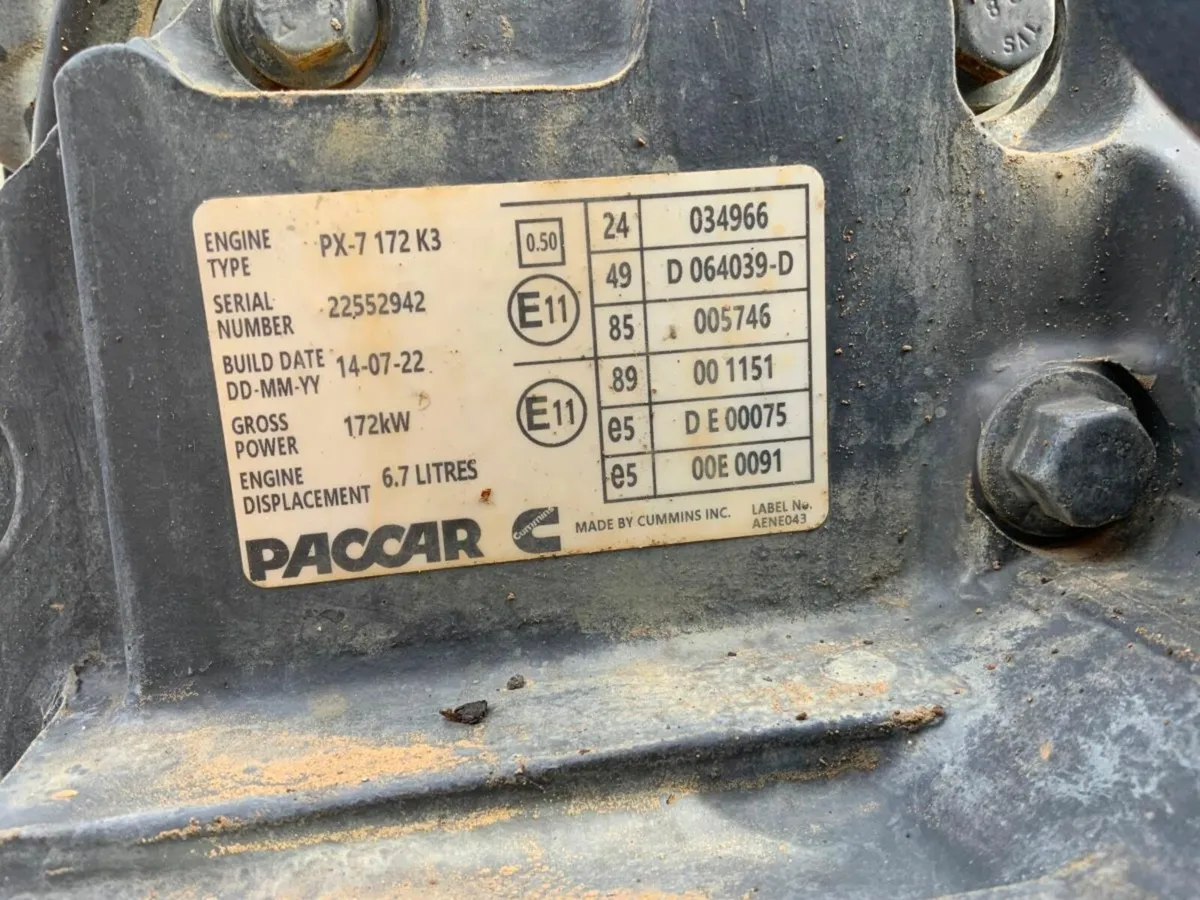 DAF LF PX-7 REPLACEMENT ENGINE - Image 2
