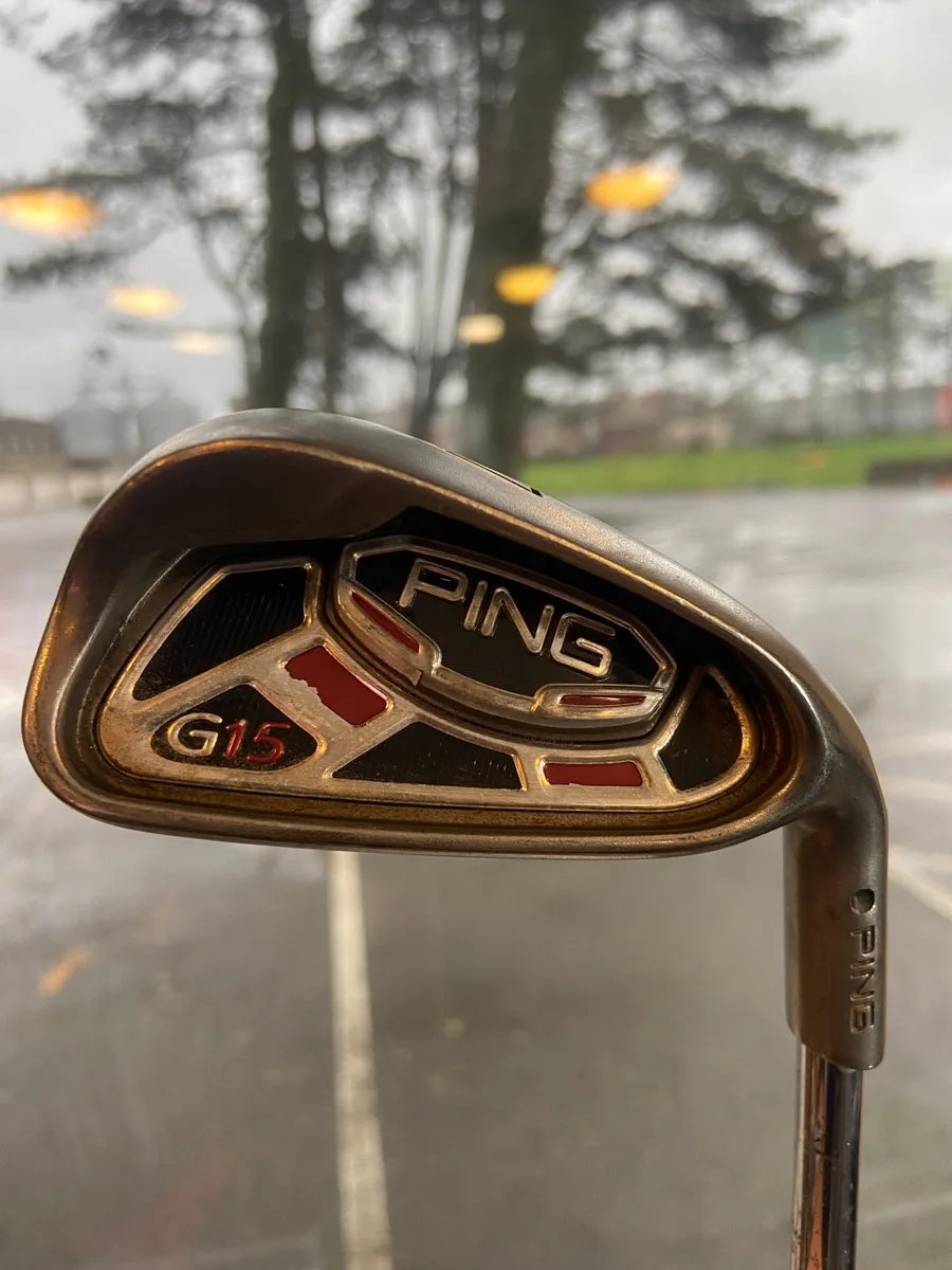 Ping G15 Irons 4-SW reg shafts - Image 2