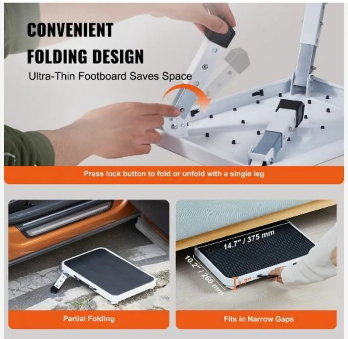 Step Stool 1-Step 150KG Capacity - Image 2