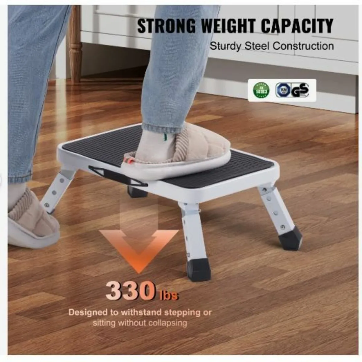 Step Stool 1-Step 150KG Capacity - Image 4