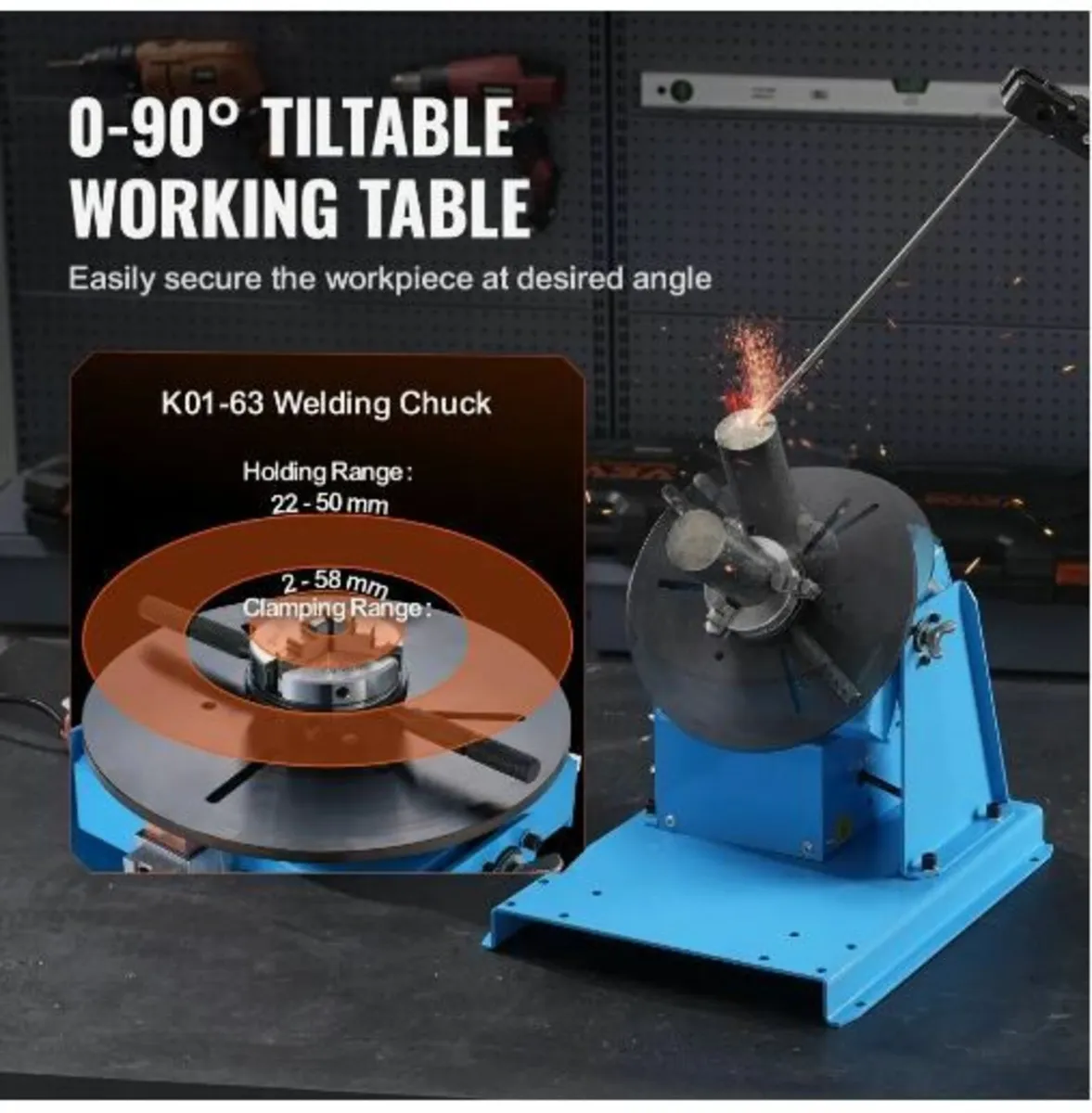 Rotary Welding Positioner 10KG, - Image 4