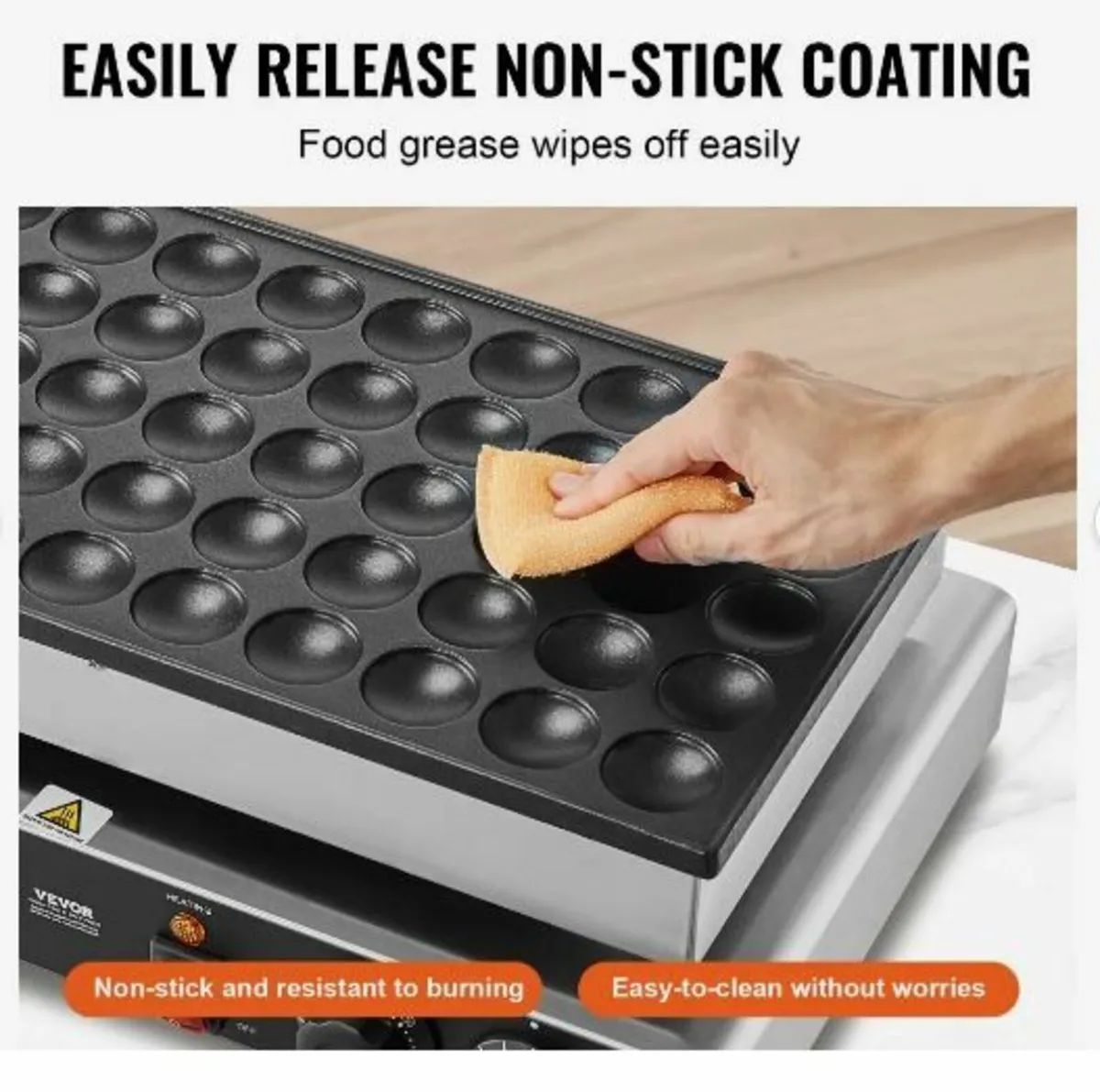 Mini Dutch Pancake Maker, 50PCS 43mm - Image 2