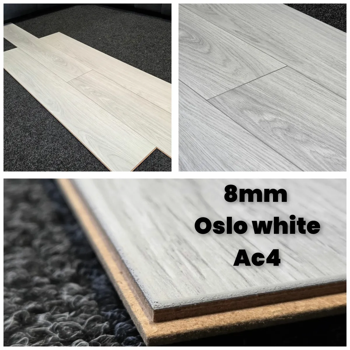 12mm laminated click flooring heavy duty - Image 1