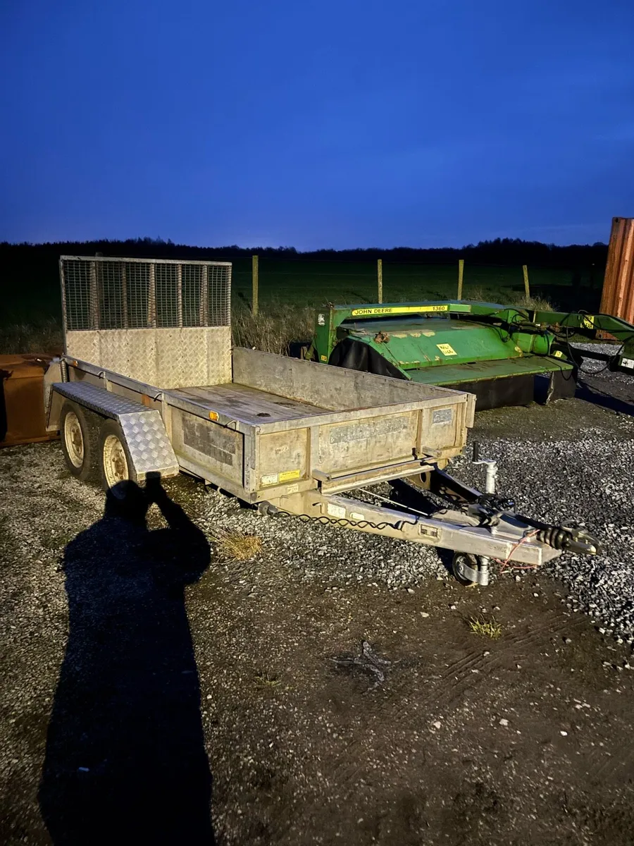10x6  3.5 tonne plant trailer - Image 1