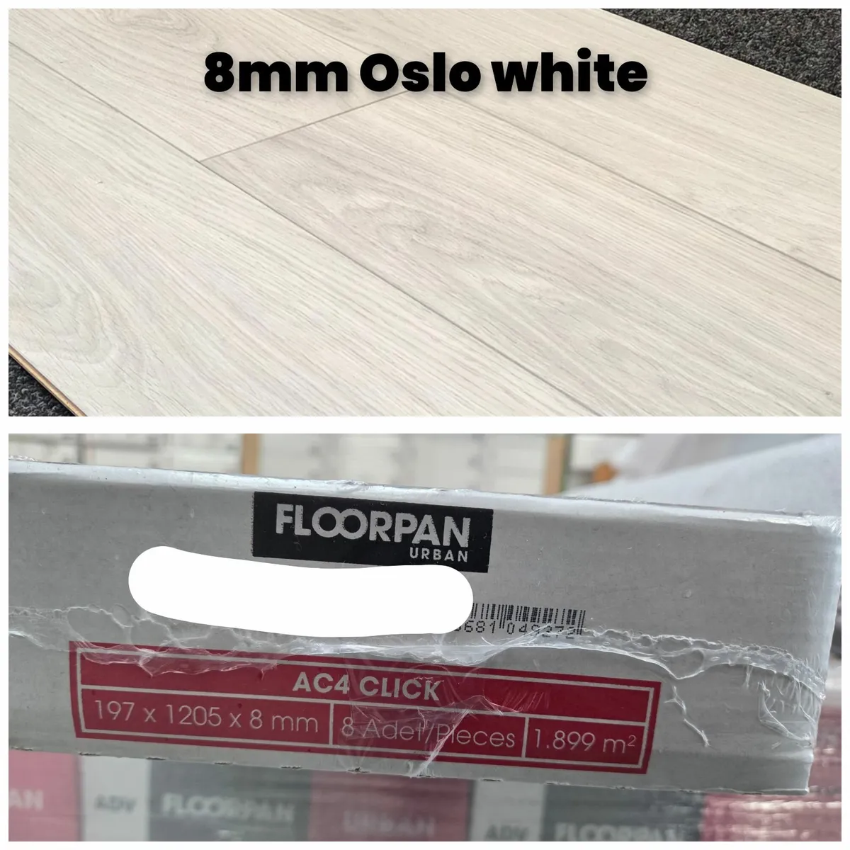 12mm laminated click flooring Water resist - Image 2