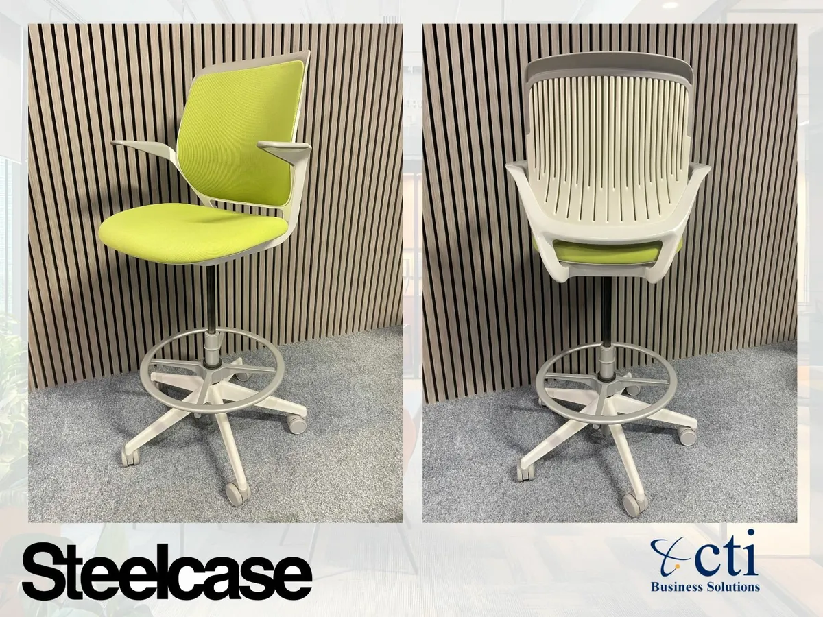 6 X Steelcase Cobi Office Chairs - Grade A - Image 2