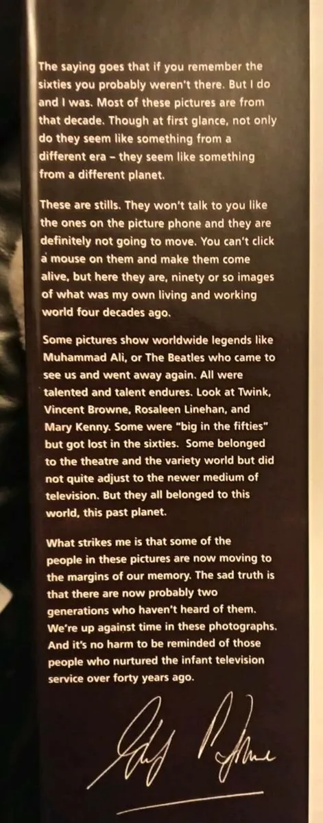 RTE Off Camera Book - Image 2