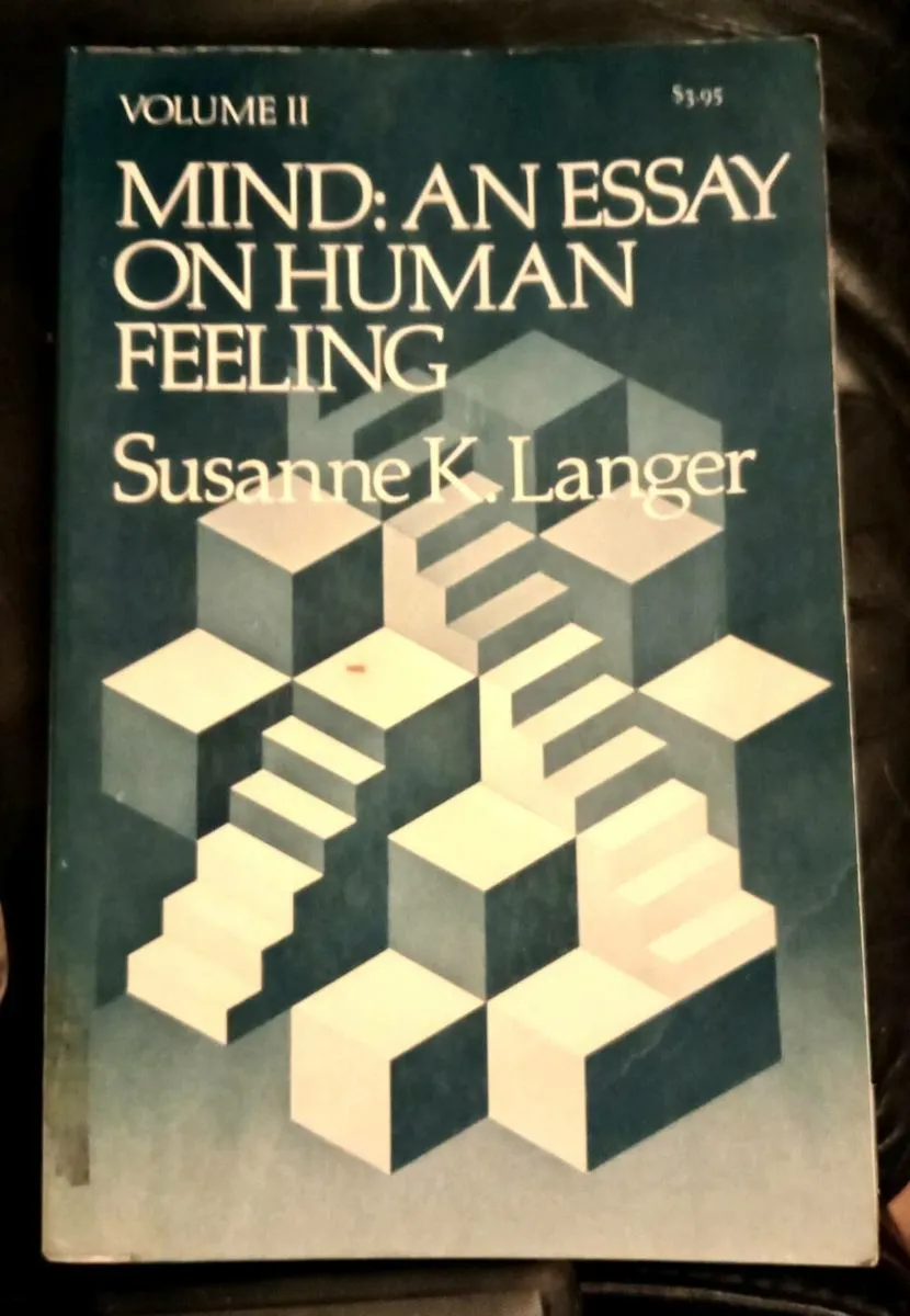 Mind An Essay on Human Feeling Academic Book 1974 - Image 1