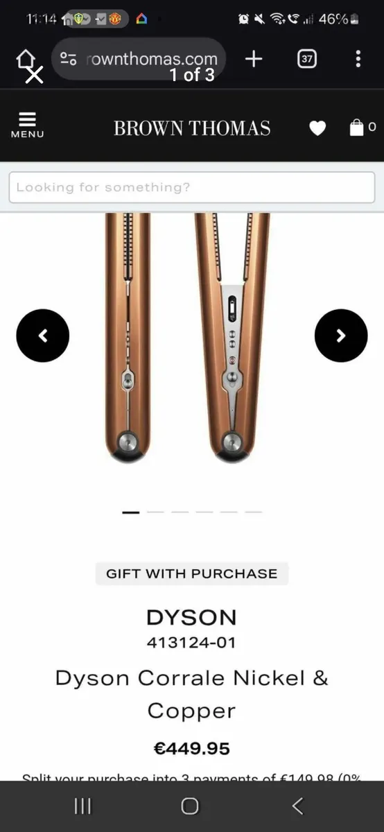 Dyson Corrale Straightener - Image 3