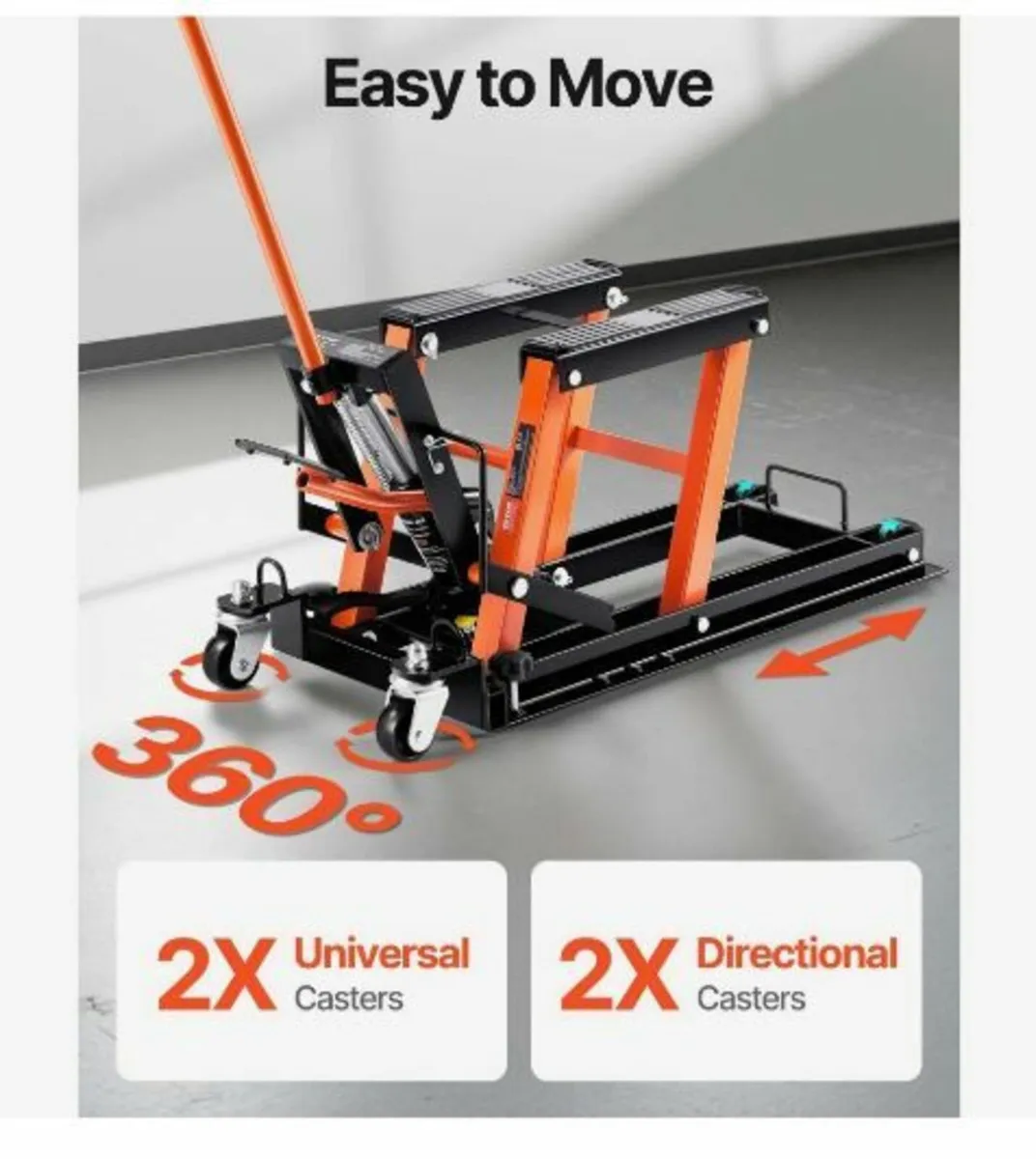 Motorcycle Hydraulic Pump Jack 680.4 kg - Image 4