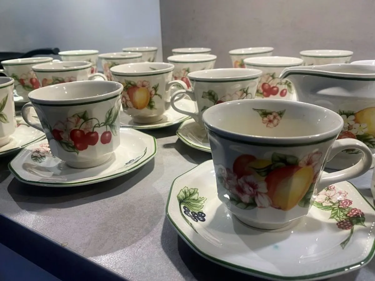 Churchill Pottery Vintage Tea Set- Priced To Sell solo/sets -+60 pieces - Image 1