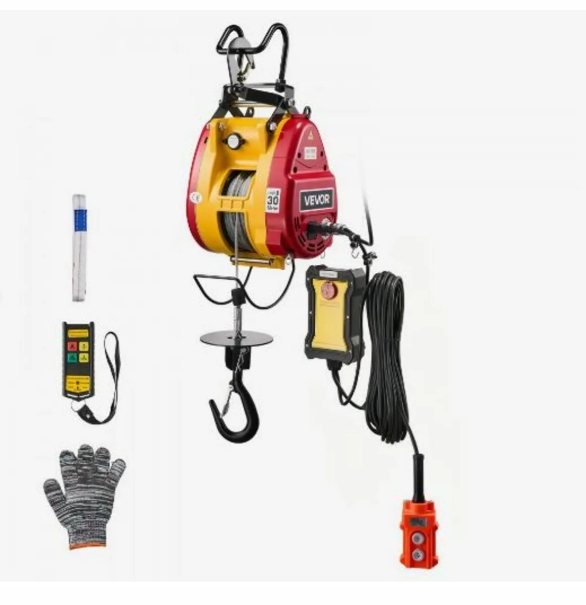 2-in-1 Electric Hoist Winch, 300 kg Capacity - Image 1