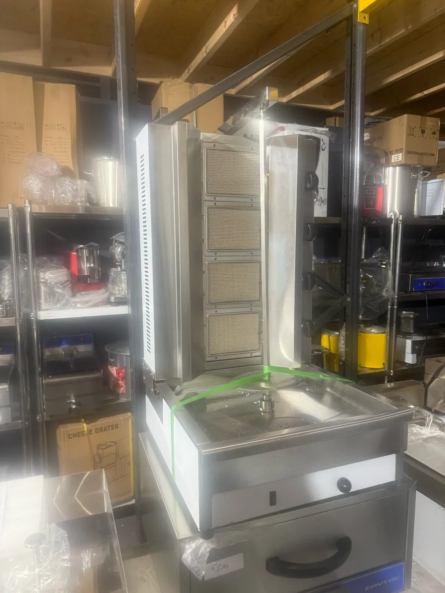 New frytac  four Burner kebab machine