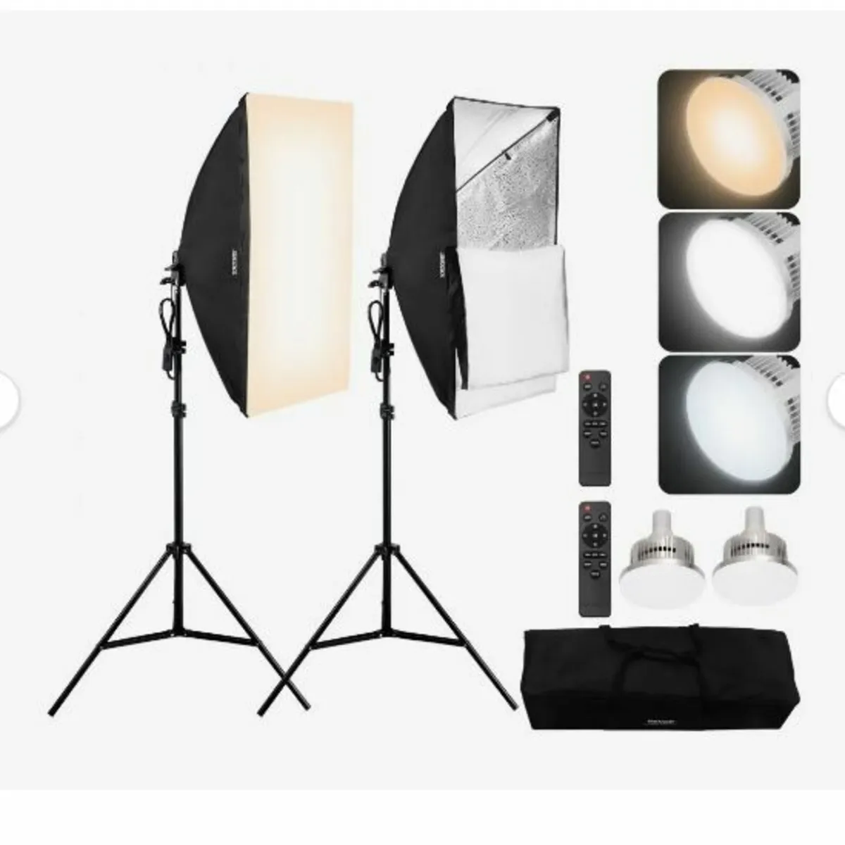 Softbox Lighting Kit 50x70 cm / 20x28 inch - Image 1