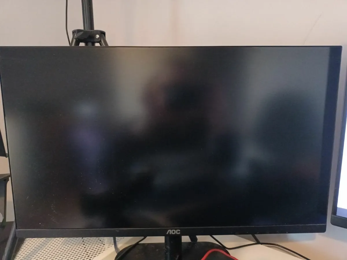 AOC 24 Inch Monitor x 2 - Image 1