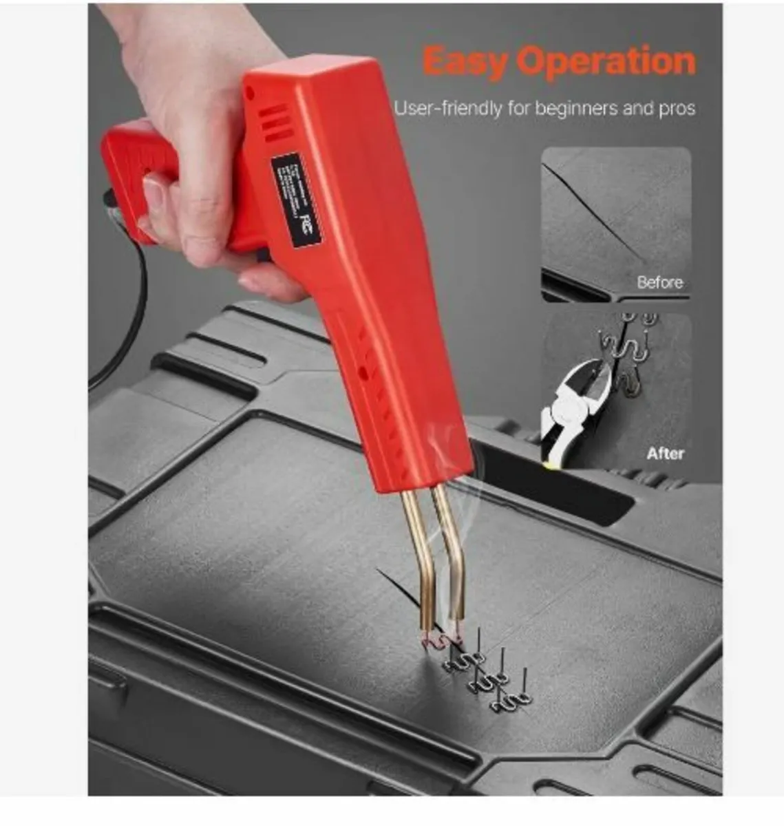 Plastic Welder Kit Deluxe, 100W Plastic Welding - Image 2