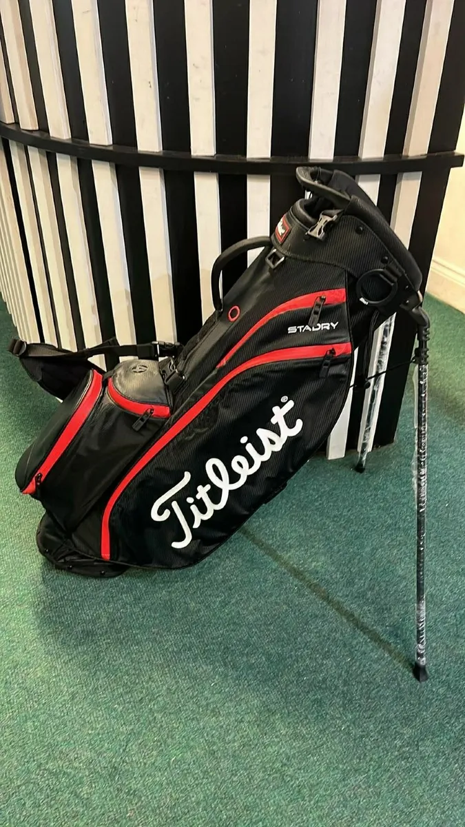 Titleist Players 4 StaDry Black/Red €295 Now €245 - Image 1