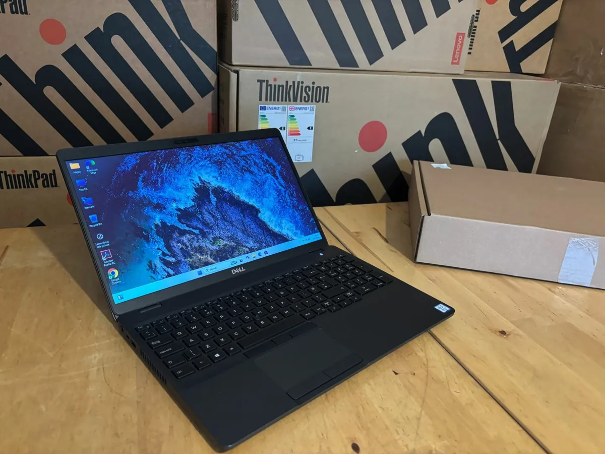 Dell Latitude 5500 15.6" Laptops-Win 11 Pro-Deliv - Image 1