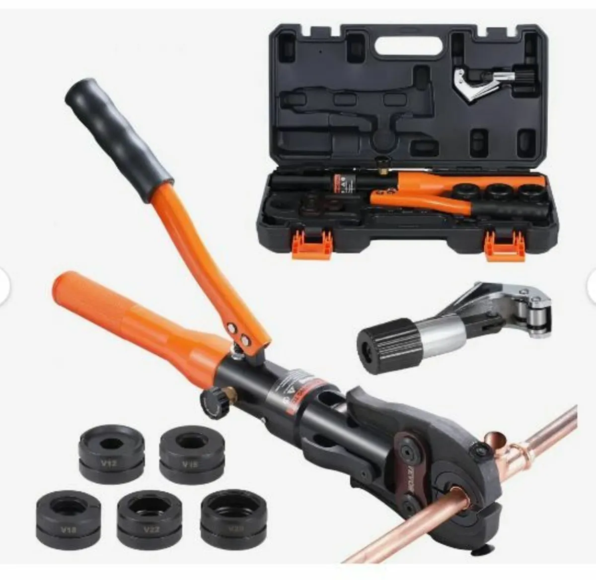 Copper Tube Fittings Hydraulic Pipe Crimping - Image 1