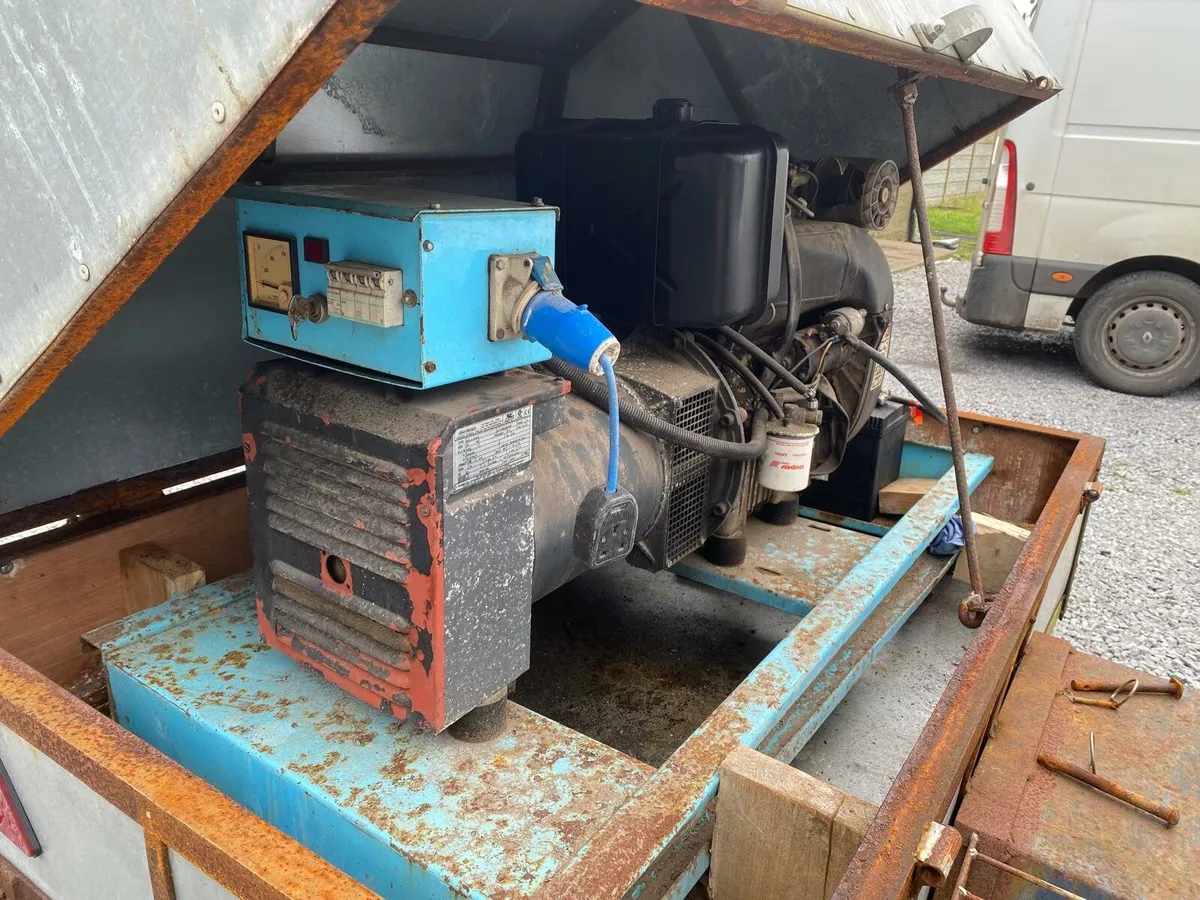 20KVA Ruggerini generator 3 phase and single phase - Image 1