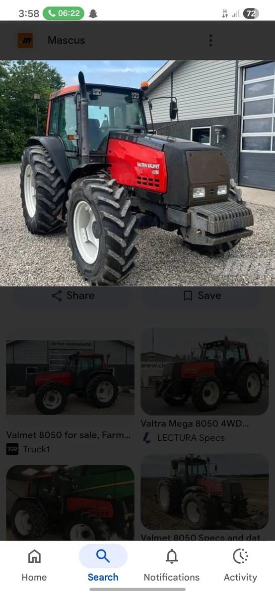 Wanted valmet/ valtra engine