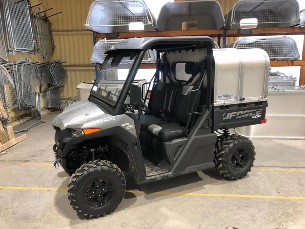 Gamic Rear Canopy CFMOTO UFORCE 600 - Image 2