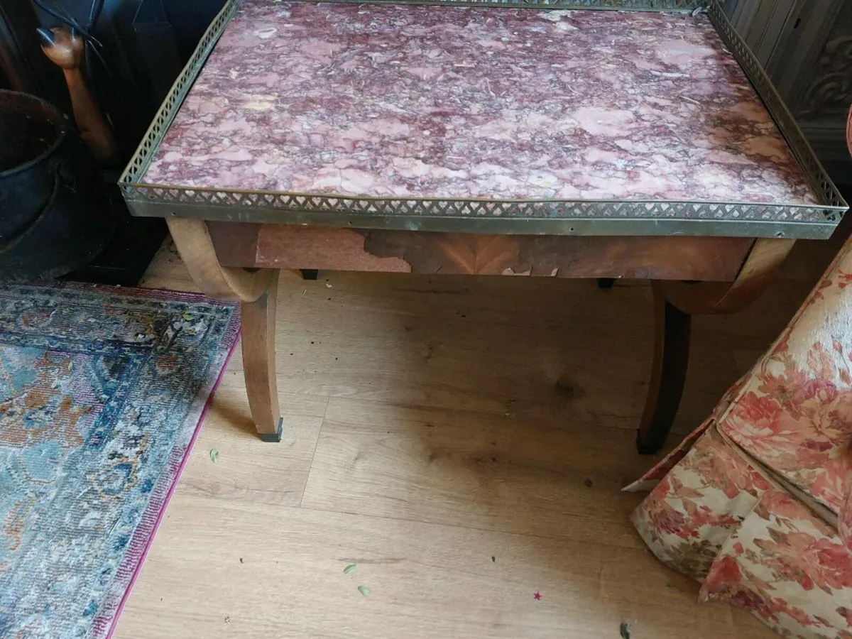 Antique American Side/Coffee Table - Image 4