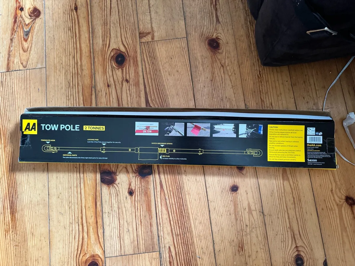 AA Tow Pole – 2 Tonnes (Brand new in box) - Image 2