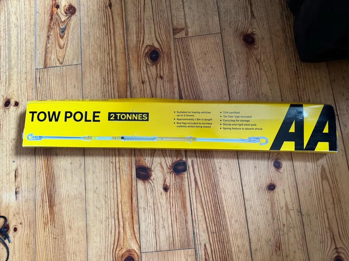 AA Tow Pole – 2 Tonnes (Brand new in box) - Image 1