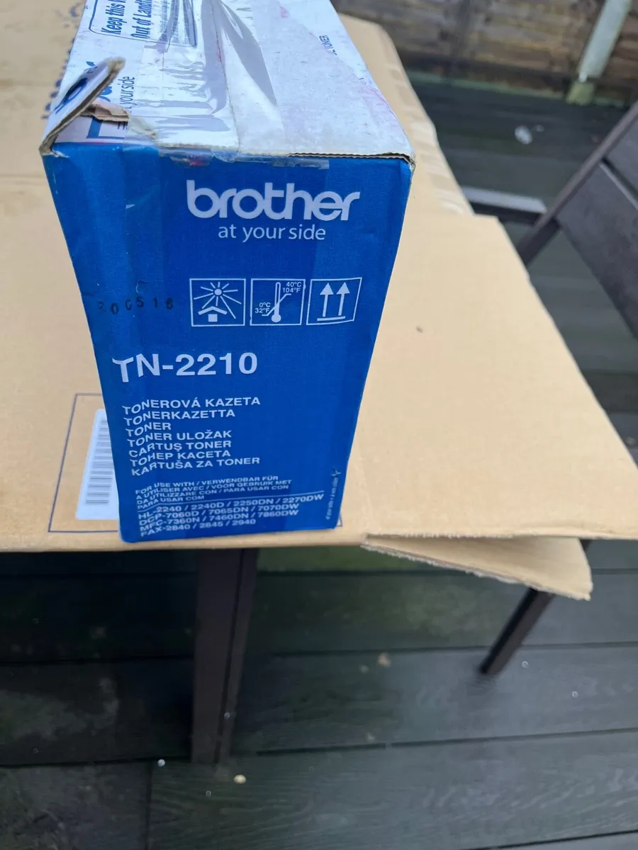Brother TN-2210 Black Ink Toner - Image 1