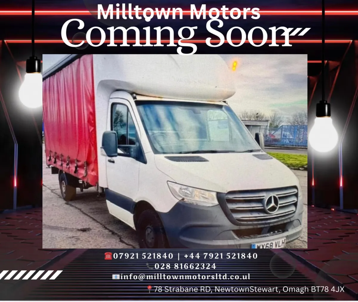 🚚CHOICE OF 2- Mercedes-Benz Sprinter 18/19 - Image 1