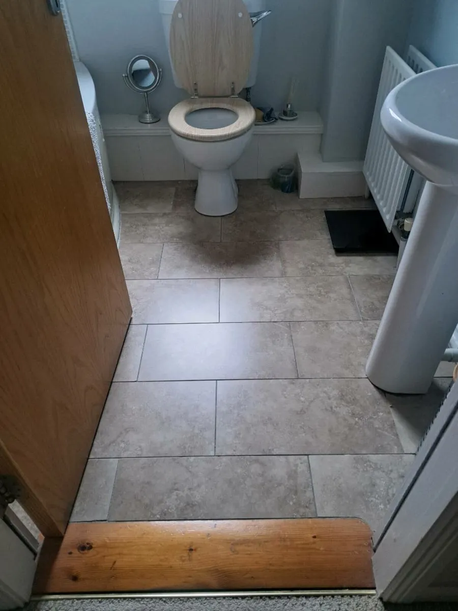 Ceramic Bathroom Floor Tiles - Image 1