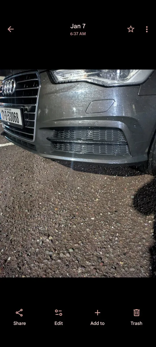 2017 Audi A6 fog lights wanted