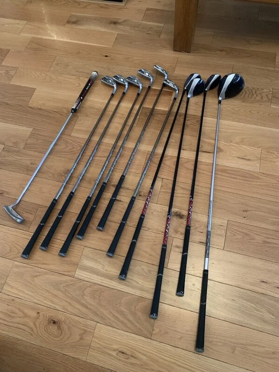 Taylor Made M graphite shaft clubs  Ping ZB Putter
