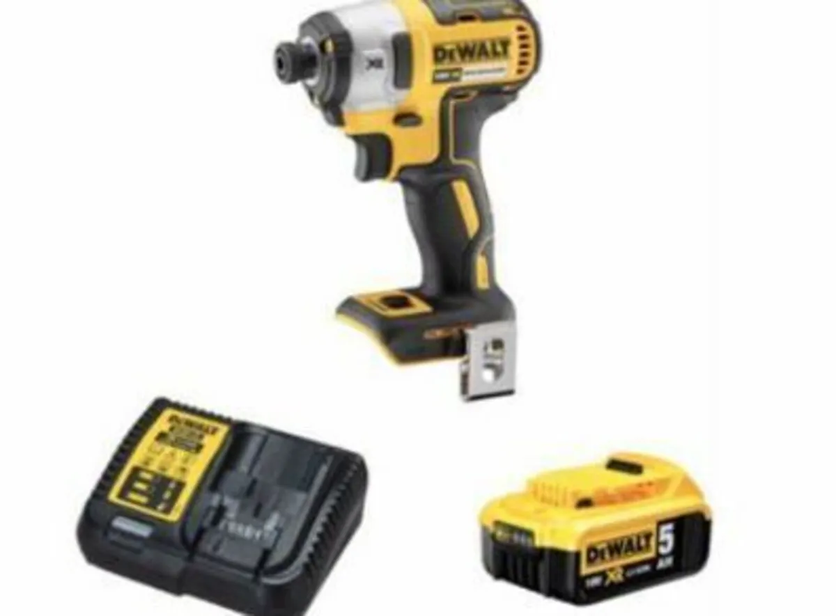 Dewalt DCF887 18V 3 Speed Bl Impact, Batt, Charger