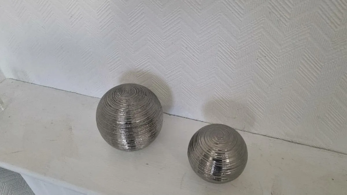 Decorative Silver Balls - Image 2
