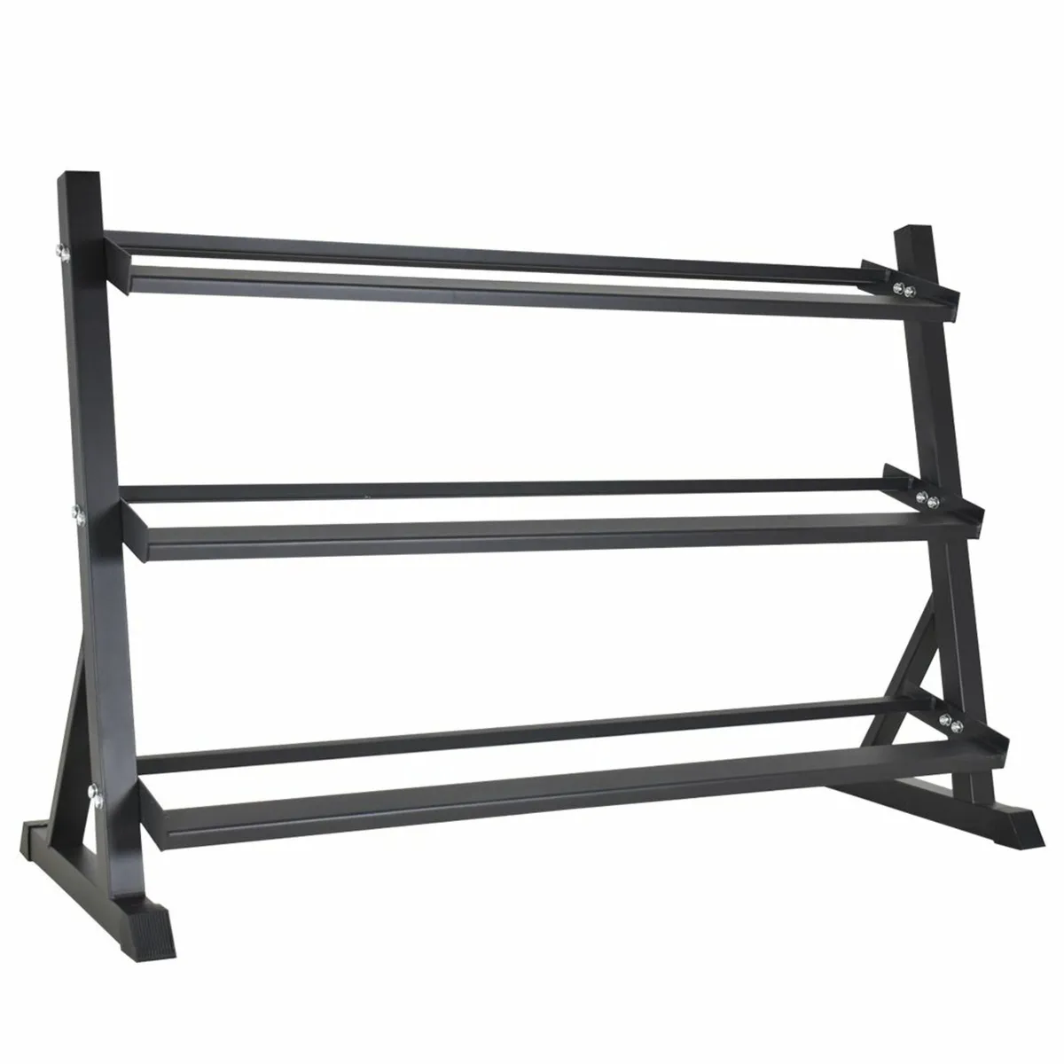 3 Tier (Extra Long) 12 Pair Dumbbell Rack - Gym - Image 1