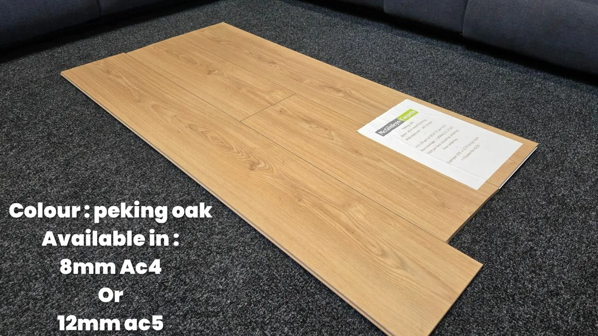 12mm laminated click flooring - warehouse - Image 3